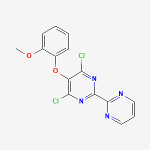 4,6-Dichloro-5-(2-methoxyphenoxy)-2,2'-bipyrimidine