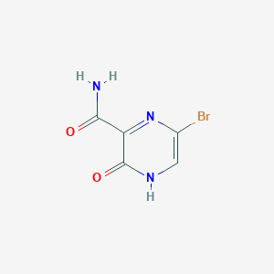 6-Bromo-3-hydroxypyrazine-2-carboxamide