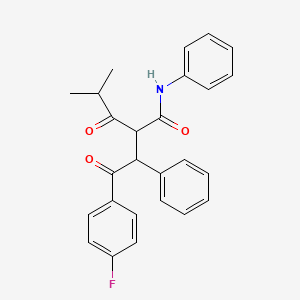 4-Fluoro-Alpha-(2-Methyl-1-Oxopropyl)-Gamma-Oxo-N,Beta-Diphenylbenzene Butaneamide (M4); 4-fluoro- α -[2-methyl-1-oxopropyl]- γ -oxo-N, β - diphenylbenzene butaneamide